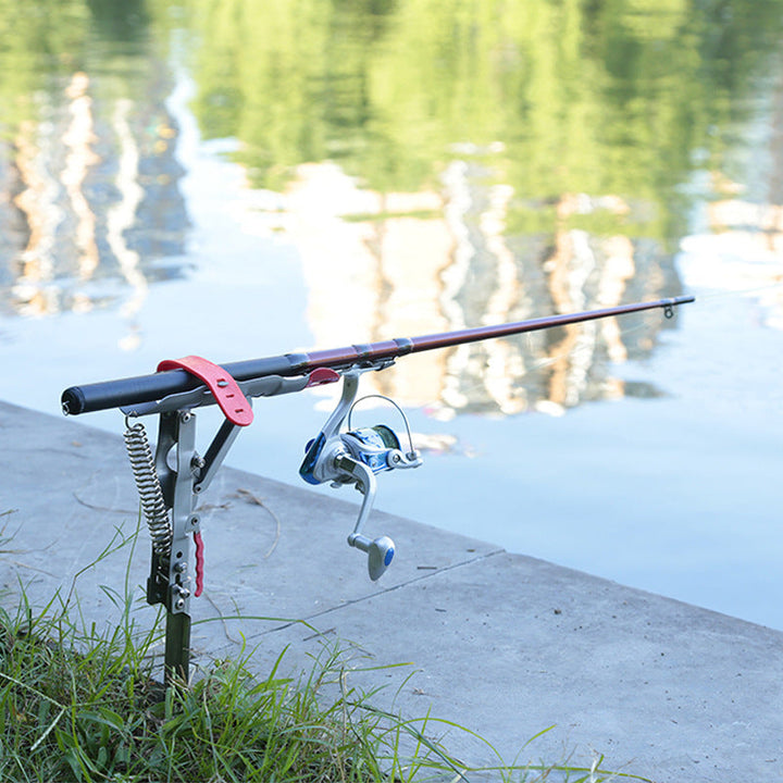 Elevate Your Fishing Game with the Anti Rust Steel Fishing Rod Holder Bracket