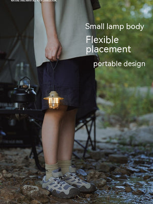 Illuminate Your Adventures with the Shanqu Outdoor Camping Lantern Pine Cone Lamp Chandelier