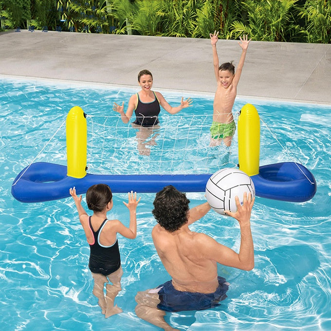 Unleash the Fun with the Water A Volleyball Net Inflatable Volleyball Rack
